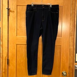J. Crew 10” High-rise Skinny Jeans